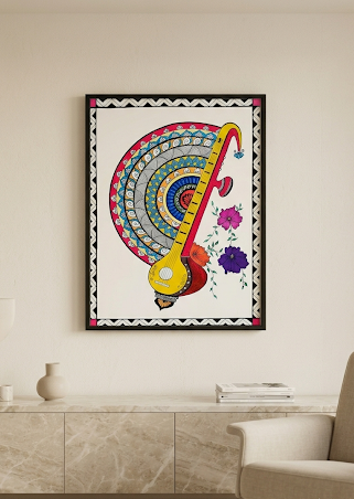 ekatra-handmade-veena-pen-mandala-art