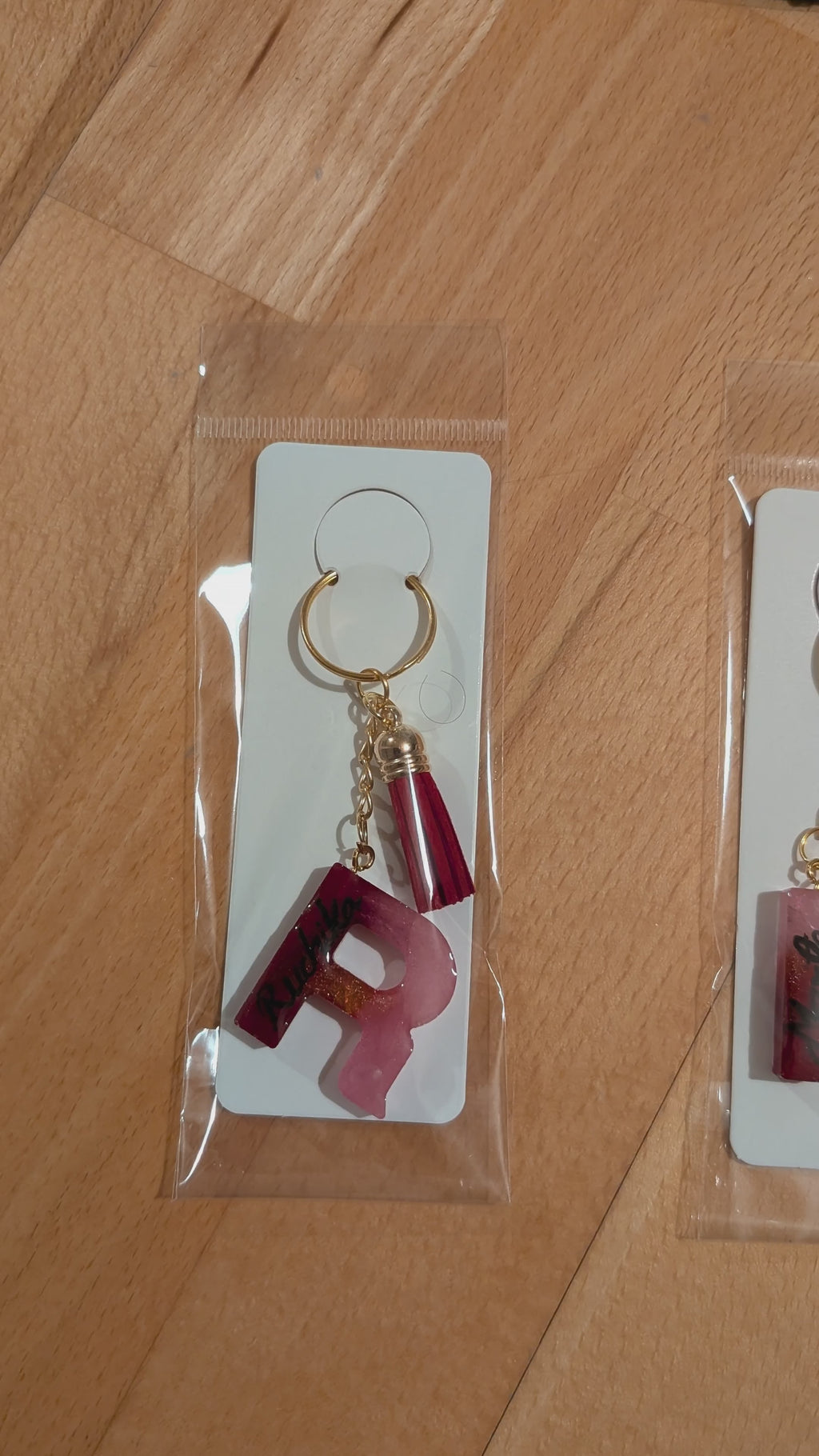 Customised Initial Keychain