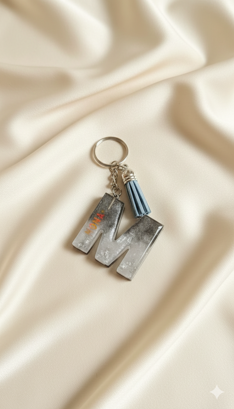 Customised Initial Keychain