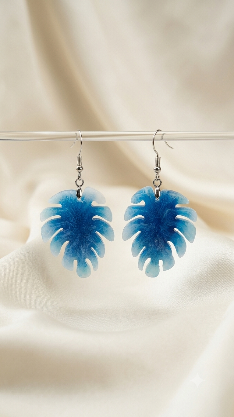 Ocean Resin Earrings