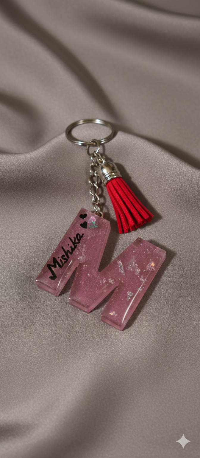 Customised Initial Keychain