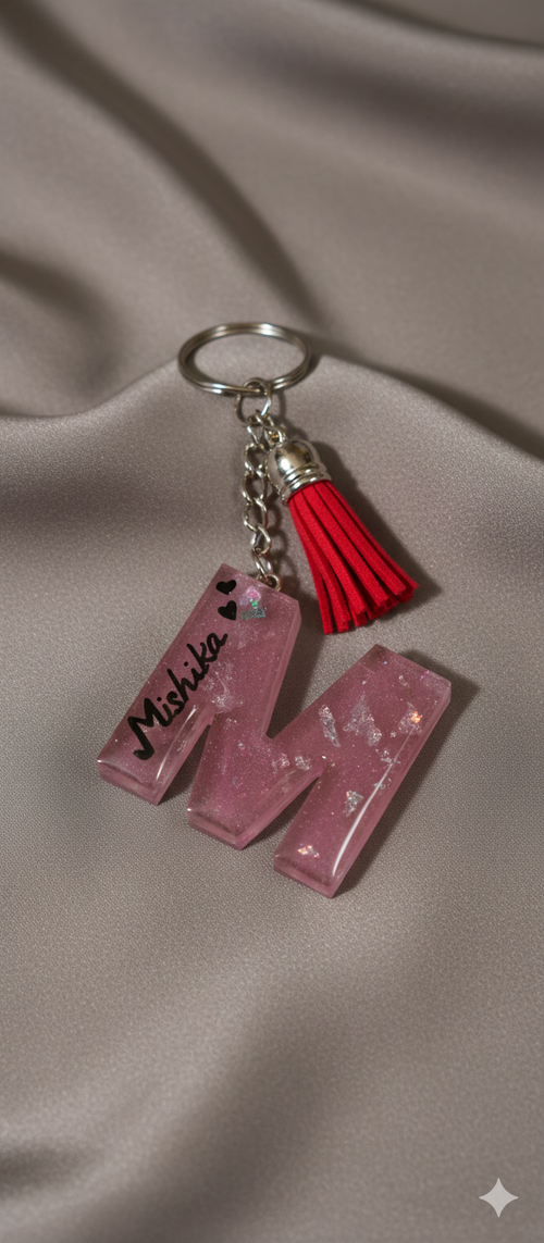 Customised Initial Keychain