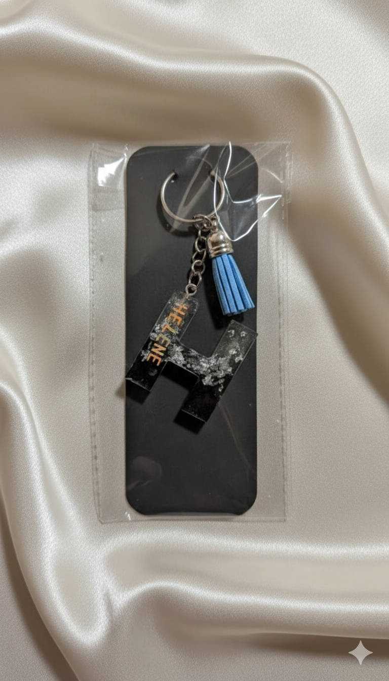 Customised Initial Keychain